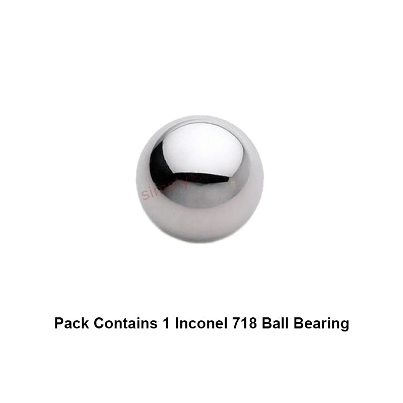 1.5mm Diameter Inconel 718 Ball - Allow 1-2 Days