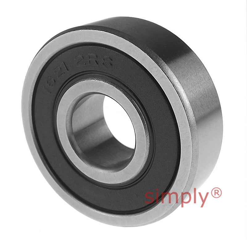 230-276 by Stens Rubber Sealed Deep Groove Ball Bearing 1/2x1-3/8x7/16 inch