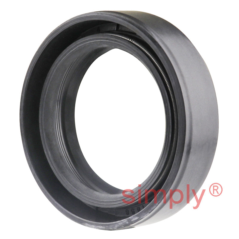 25x35x10DC Metric Fork and Damper Nitrile Rubber Oil Seal with 2 Opposite Facing Individually Sprung Sealing Lips