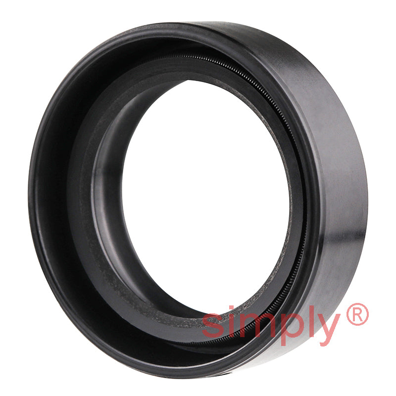 31x43x12.5TC4 Metric Fork and Damper Nitrile Rubber Oil Seal with Extra Internal Sealing Profile and Raised Outer Sealing Band on Outside Diameter