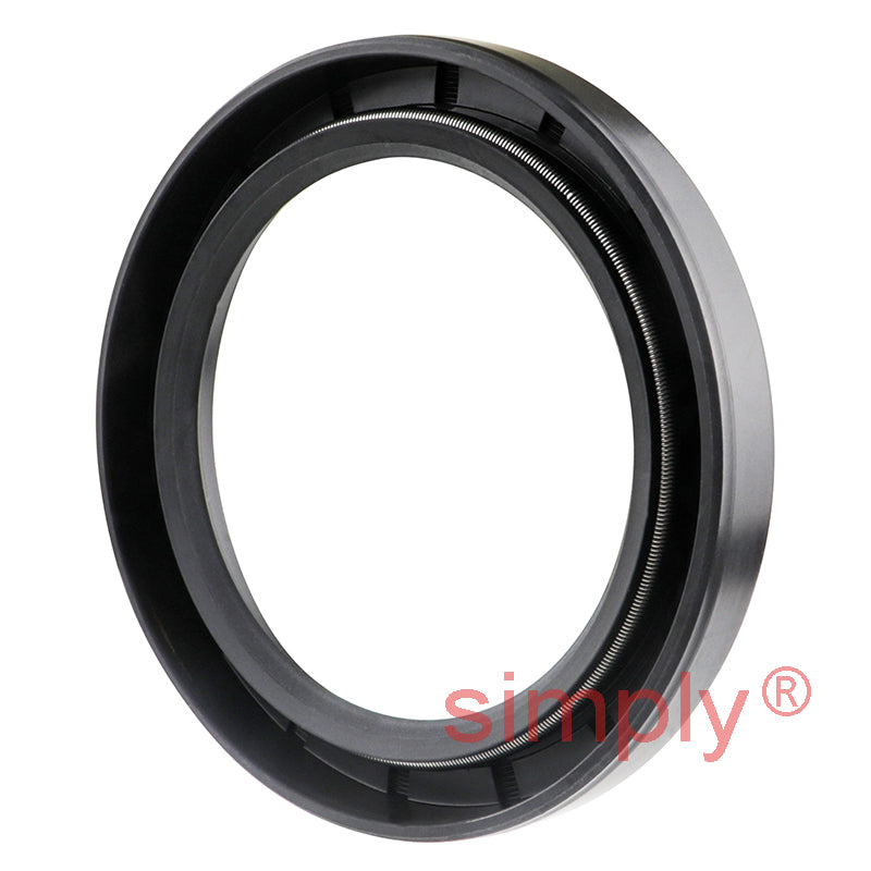 37x50x11DC4SS Metric Fork and Damper Nitrile Rubber Oil Seal with 2 Opposite Facing Individually Sprung Sealing Lips and Raised Outer Sealing Band on Outside Diameter