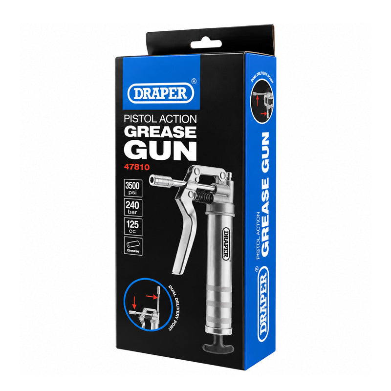125cc Draper 47810 Pistol-Type Grease Gun
