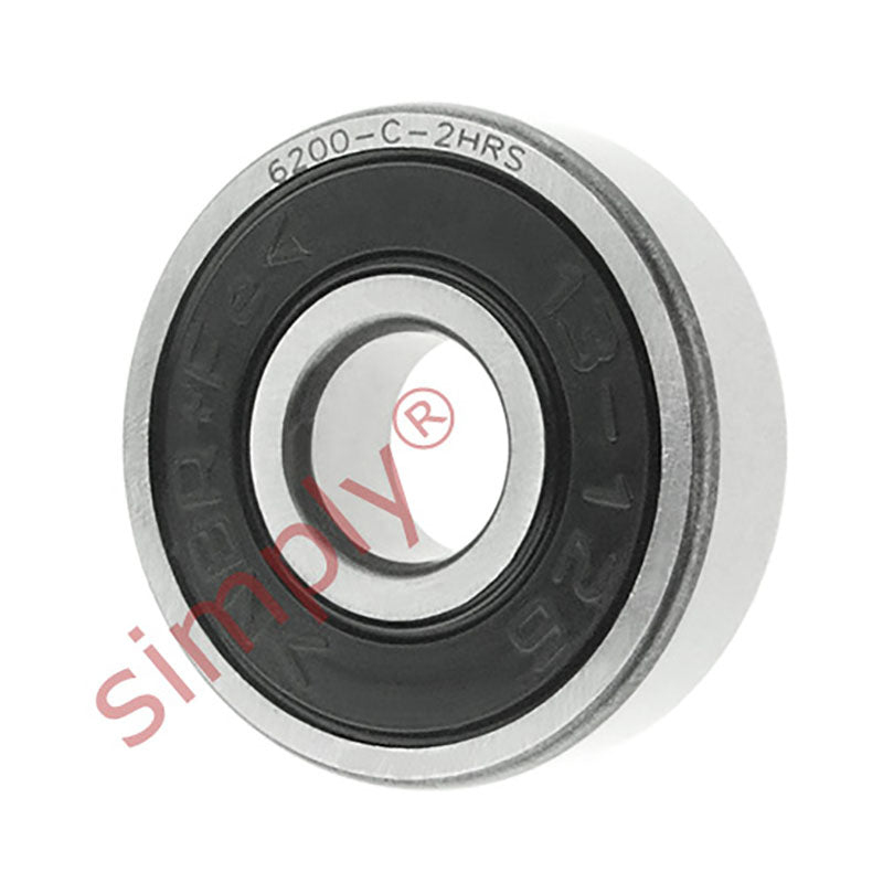 62002RS Budget Rubber Sealed Deep Groove Ball Bearing 10x30x9mm
