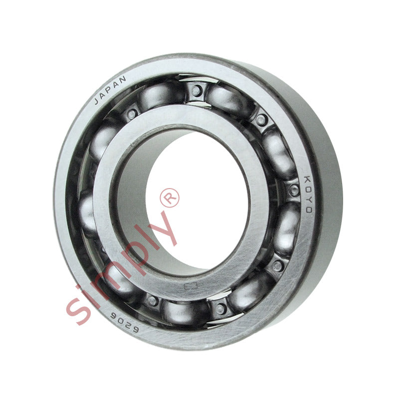 KOYO 6206C3 Open Deep Groove Ball Bearing 30x62x16mm