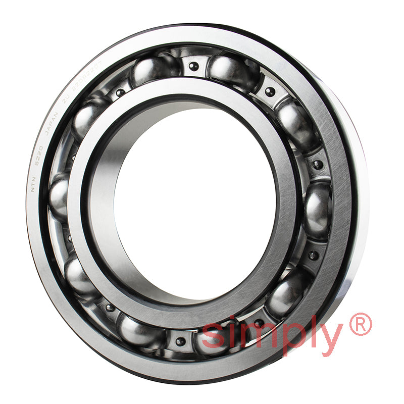 NTN 6220 Open Type Deep Groove Ball Bearing 100x180x34mm