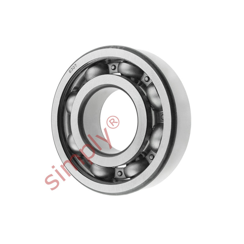 6307 Budget Open Type Deep Groove Ball Bearing 35x80x21mm