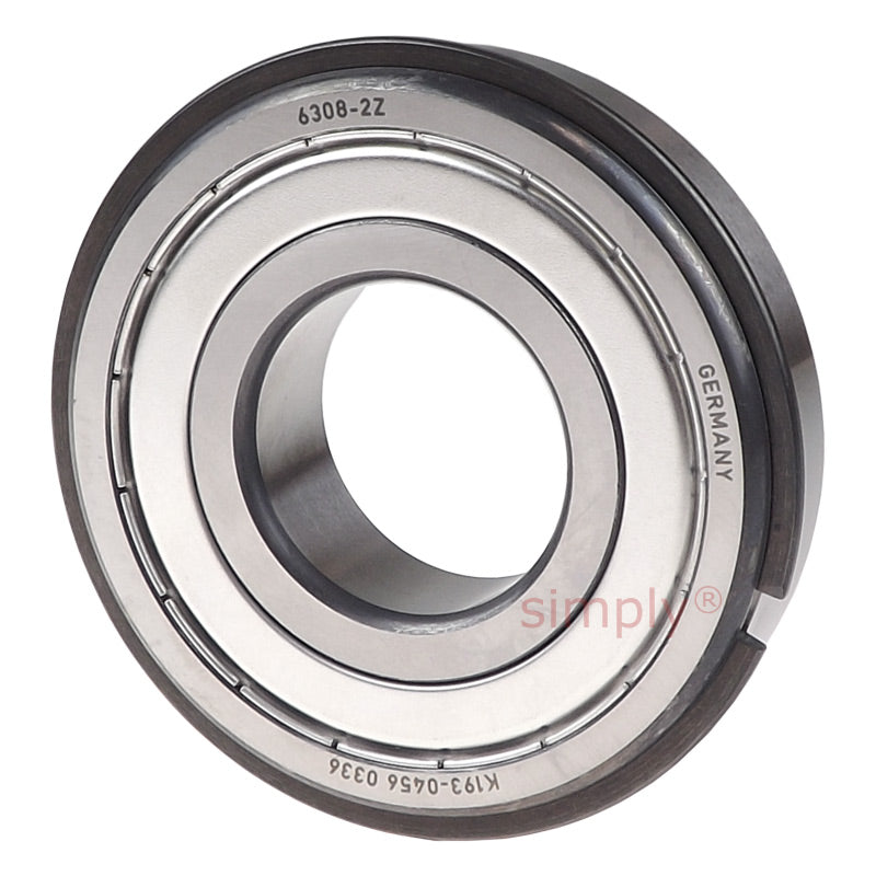 Major Brand 63082ZNR Metal Shielded Snap Ring Deep Groove Ball Bearing 40x90x23mm