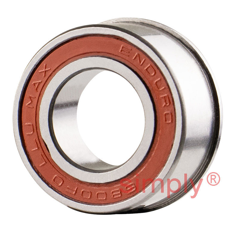 ENDURO 6800FOLLUMAX Sealed Flanged Deep Groove Bearing 10x19/20x7/9mm