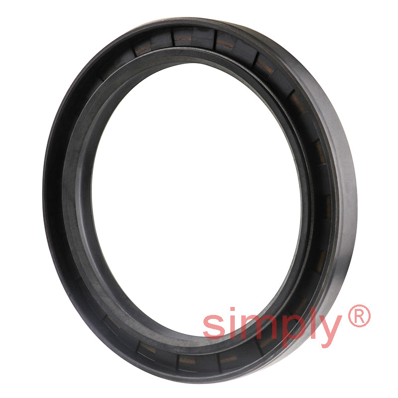 70x90x10DC Metric Fork and Damper Nitrile Rubber Oil Seal with 2 Opposite Facing Individually Sprung Sealing Lips