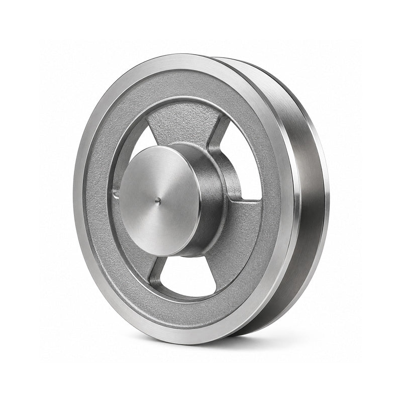 SPZ Section Un-Bored Aluminium Pulley with 1 Groove 80mm Pitch Diameter