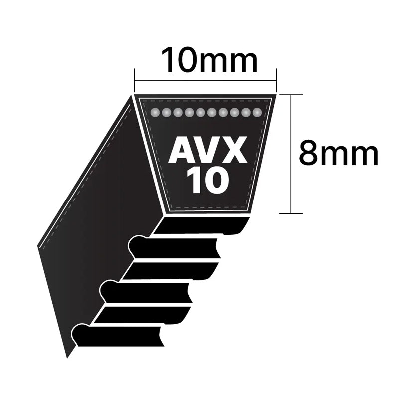 Major Brand AVX10x1425 AVX-Section Cogged V-Belt