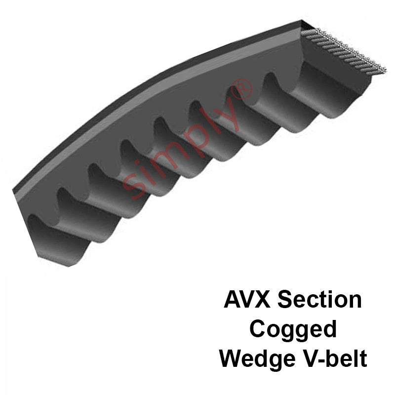Major Brand AVX11.9x982 AVX-Section Cogged V-Belt - Allow 2-3 Days