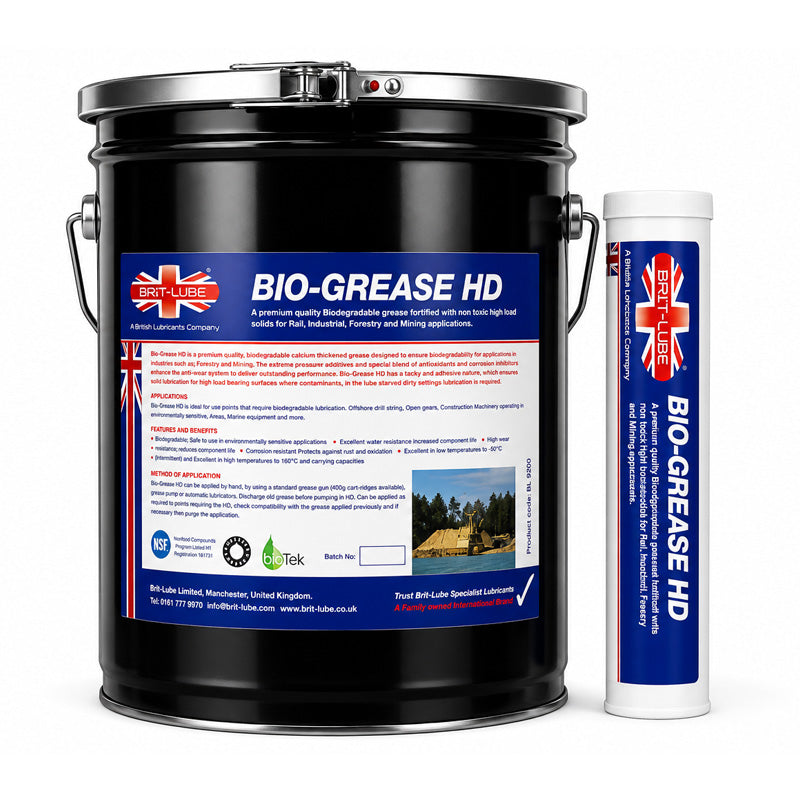 Brit-Lube Bio-Tek Biogrease HD 12.5kg - Allow 2-3 Days