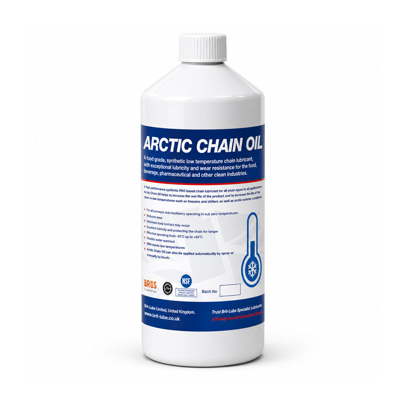 Brit-Lube Food-Tek Arctic Chain Oil 5 Litre