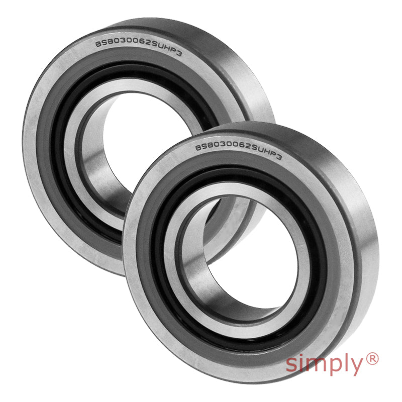Major Brand 30TAC62 Pair of High Precision Angular Contact Ball Bearing with Ball Screw Supports 30x62x15mm