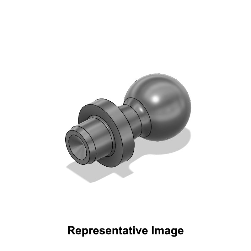 Chiavette B10x8 Steel Ball Stud Unthreaded 10mm Ball Diameter 8mm Length - Allow 2-3 Days
