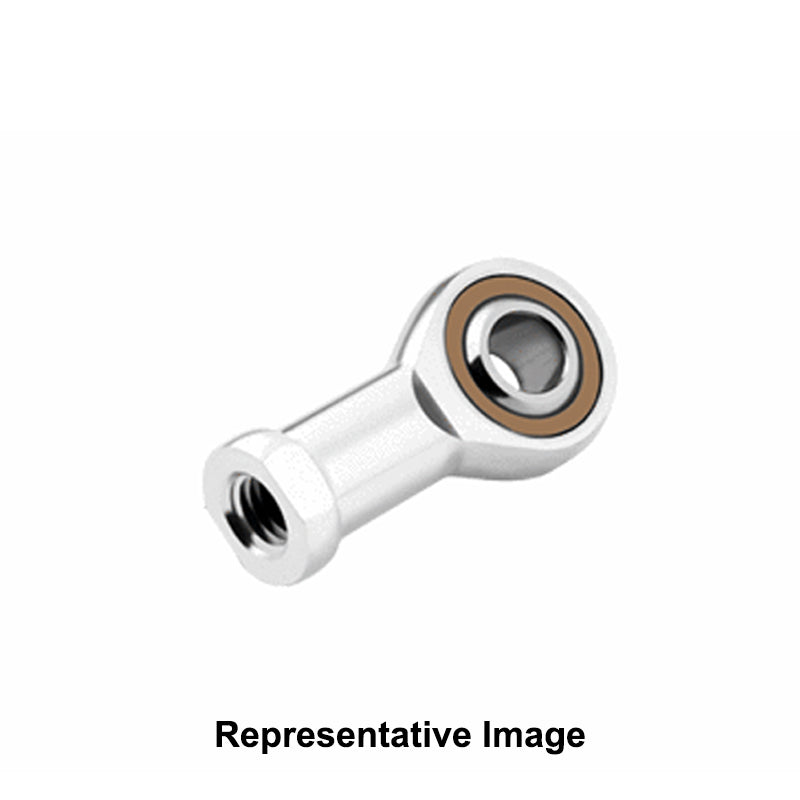 Chiavette CFX6 Right Hand Stainless Steel / Bronze Lined Plain Female Rod End 6mm Bore M6 Thread - Allow 2-3 Days