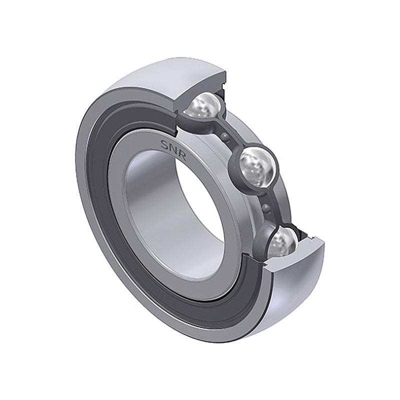 SNR CS205 Metric Flatback Spherical Outer Bearing Insert 25mm Bore 52mm Outside Diameter without Inner Ring Extension