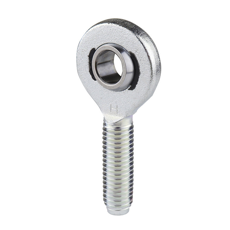 Durbal EMN17-30-502 Maintenance Required Left Hand Metric Steel Male Rod End with Seals M16 Thread
