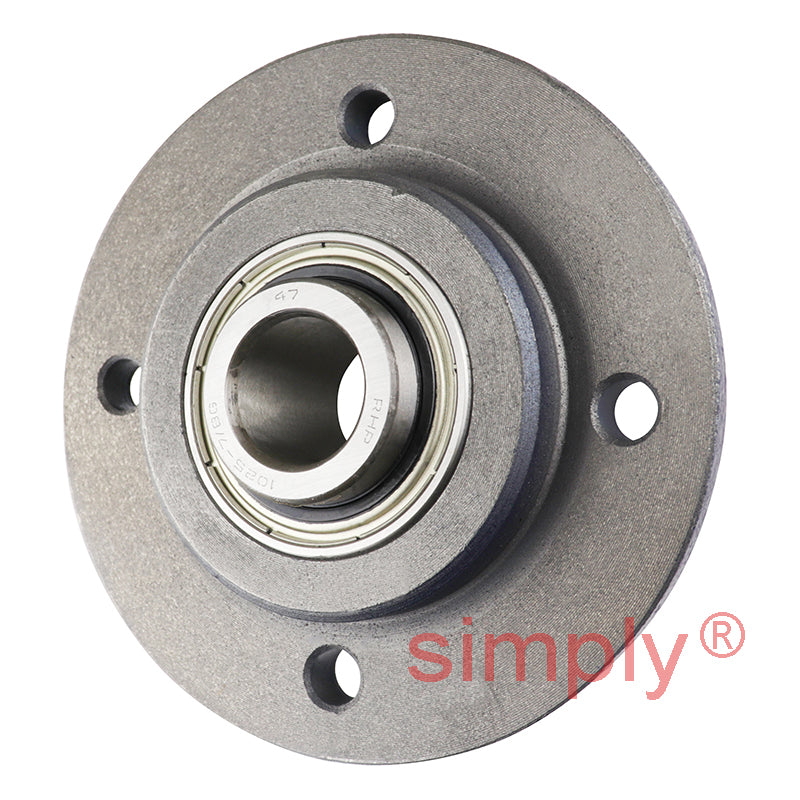 RHP FC7/8-RHP Four Bolt Round Cast Iron Flanged Bearing Unit and 7/8 inch Insert