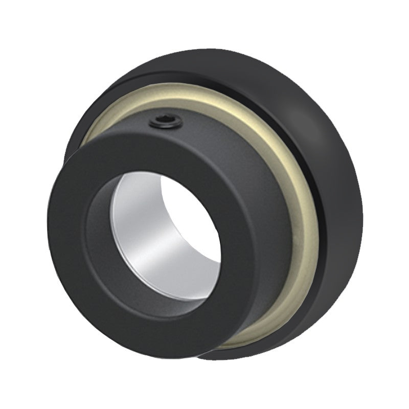 FK FJ-SBR202 Metric Precision Bearing Insert with Grub Screw Locking and Rubber Seating Ring 15mm Bore