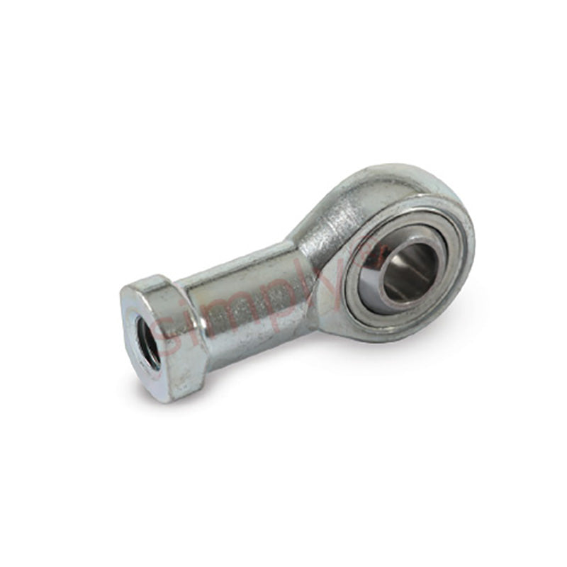 Branded FSL-M08 Left Hand Metric Steel / PTFE Lined Maintenance Free Plain Female Rod End M8x1.25 Thread