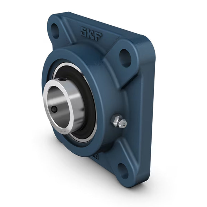 SKF FY55TF Square Cast Housing with Grub Screw 55mm Insert
