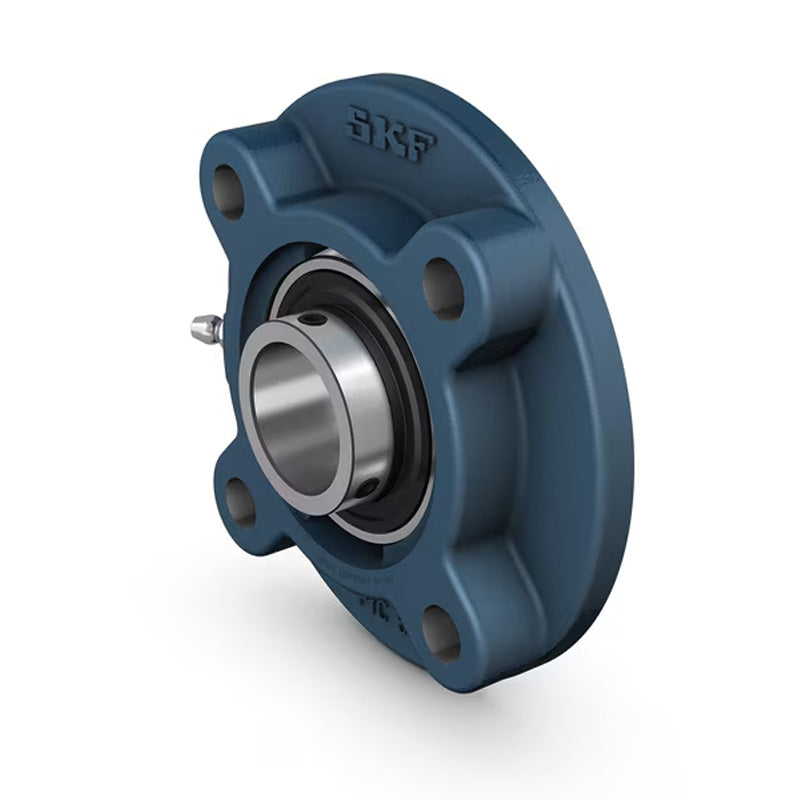 SKF FYC65TF Round Cast Housing with Grub Screw 65mm Insert