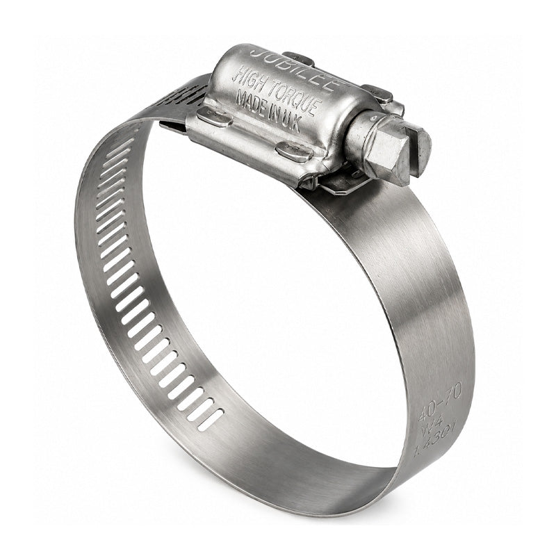 HT300 304 Stainless Steel High Torque Jubilee Clip Adjustment Range 270mm-300mm Band Width 16mm