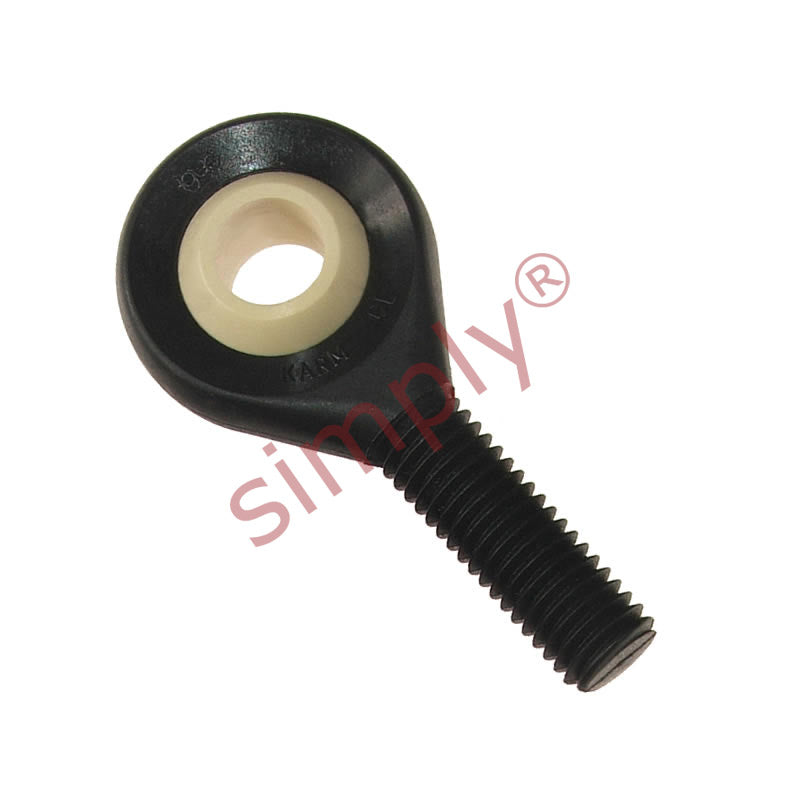 igubal KARM10CL Right Hand Male Plastic Rod End 10mm Bore M10 Thread