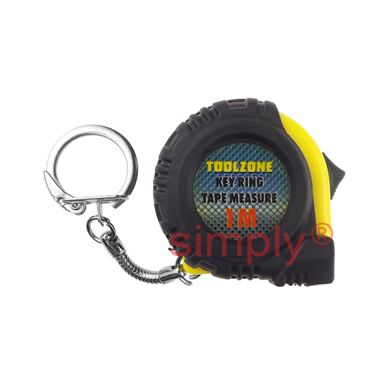 1 Metre Key Ring Tape Measure - 2 Pack