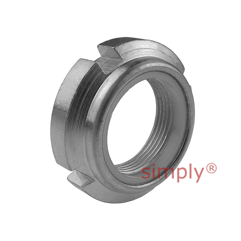 KM4 Nyloc Lock Nut (Lock Washer Type) M20x1mm