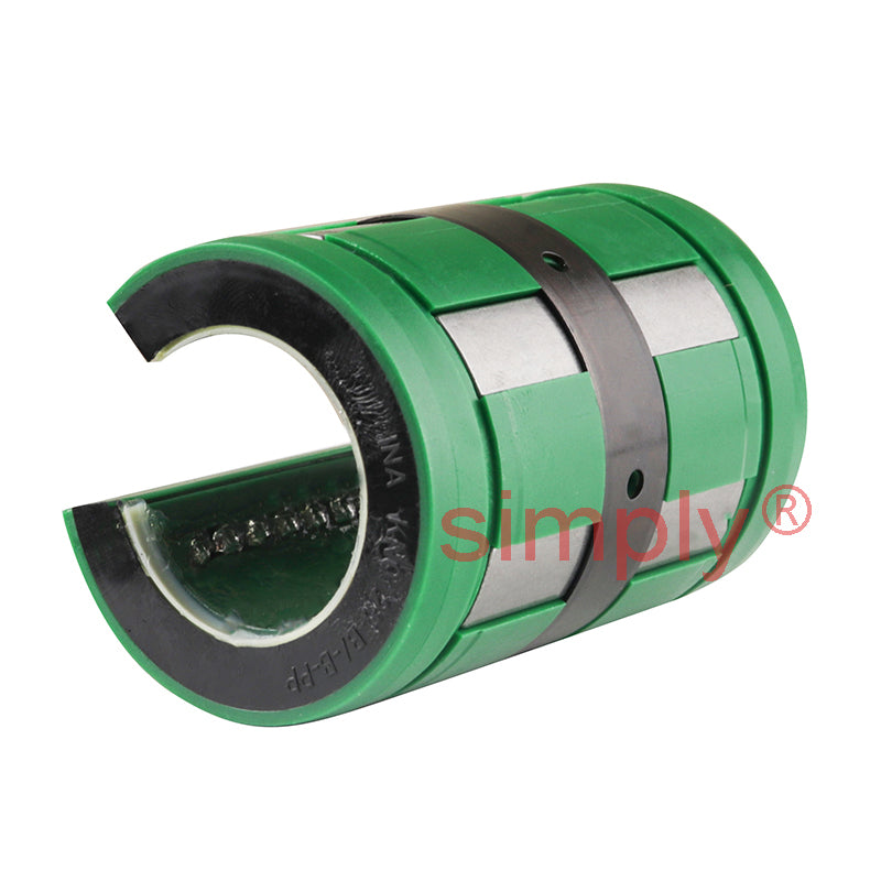 Budget KNO2558PP Relubricatable Closed Linear Ball Bushing with Rubber Seals 25x40x58mm