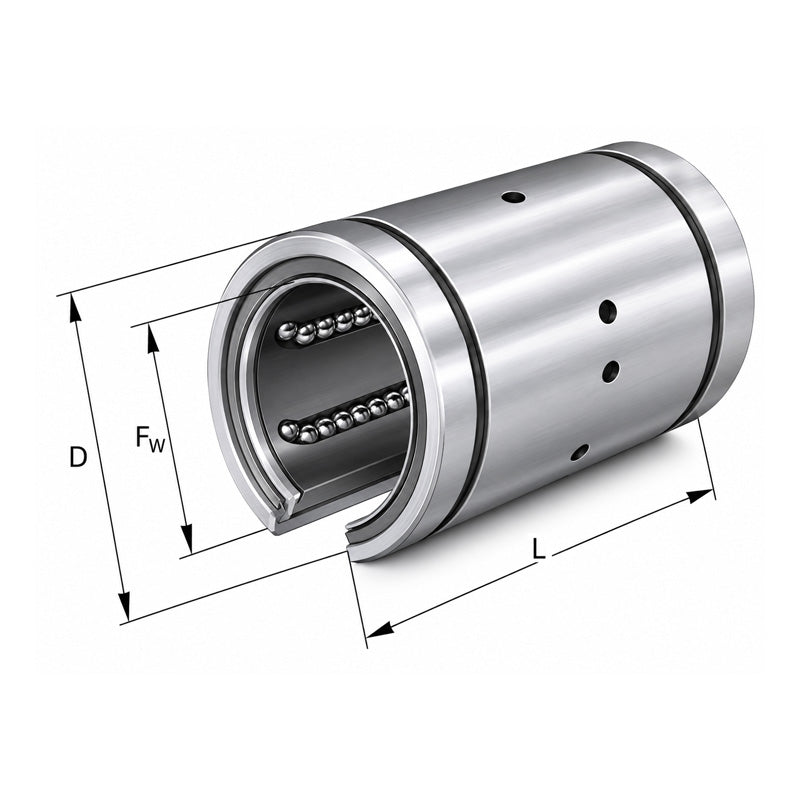 INA KNO30-PP Linear Ball Bearing 30x47x68mm - Allow 1-2 Days - Contact Us For Faster Delivery