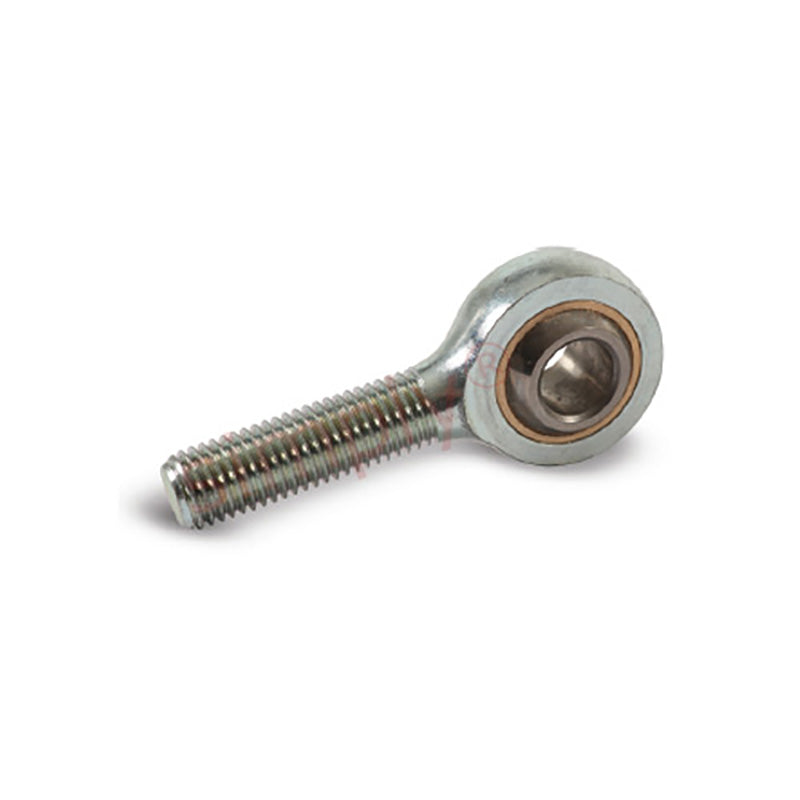 Branded MB-10 Right Hand Imperial Steel / Bronze Lined Maintenance Required Plain Male Rod End 5/8 UNF Thread