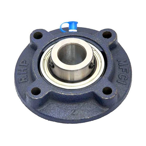 RHP MFC25 Four Bolt Round Cast Iron Flanged Bearing Unit and 25mm Insert