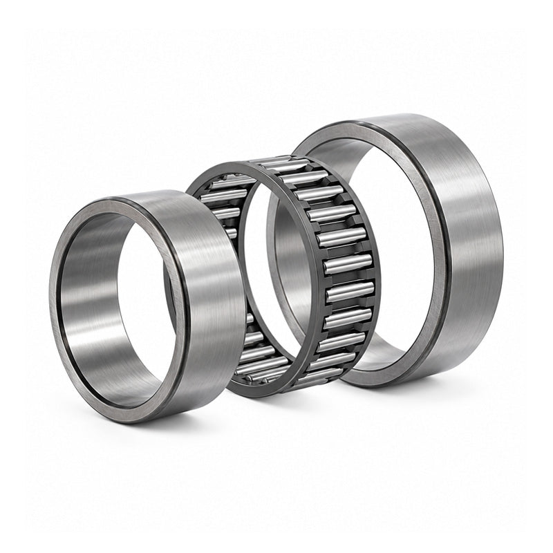 Major Brand NAO25x42x16 Needle Roller Bearings with Machined Rings and an Inner Ring