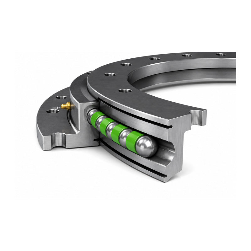 ISB NBL.20 Precision Series 417 -0.10mm Diameter Untoothed One Row Flanged Slewing Ball Bearing Allow 7-10 Days