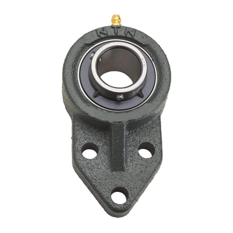 NTN UCFH208D1 Metric 3 Bolt Cast Iron Bracket Flange Bearing 40mm Bore