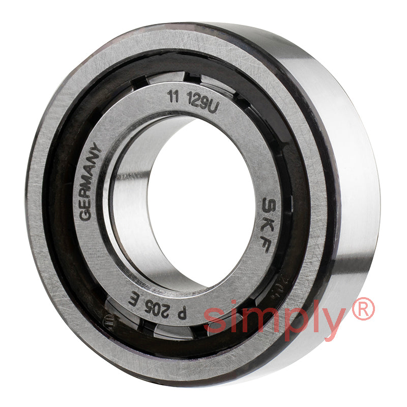 SKF NUP205ECPC3 Single Row Cylindrical Roller Bearing with Polyamide Cage 25x52x15mm