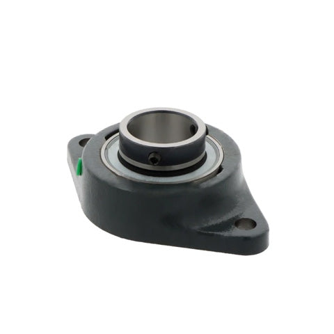 INA PCJTY45XL Two Bolt Cast Iron Oval Housing with Grub Screw Insert 45mm Bore