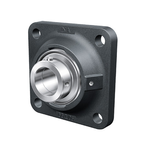 INA RCJO40XL Four Bolt Cast Iron Square Housing with Eccentric Collar Insert 40mm Bore