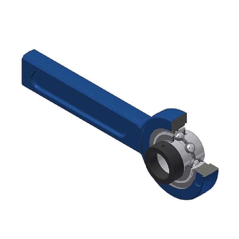 SNR EXSP208N Metric Cast Iron Tensioner Unit with 40mm Bore Eccentric Collar Insert - Allow 2-3 Days