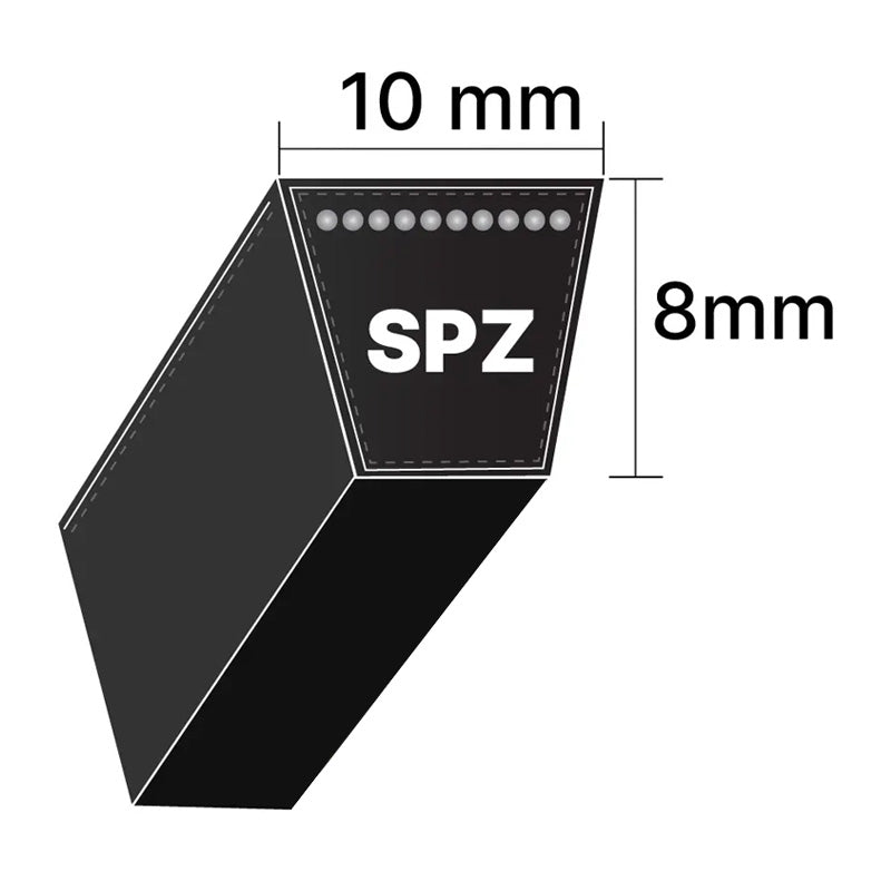 SPZ1237 Pix Classical SPZ-Section Muscle V-Belt