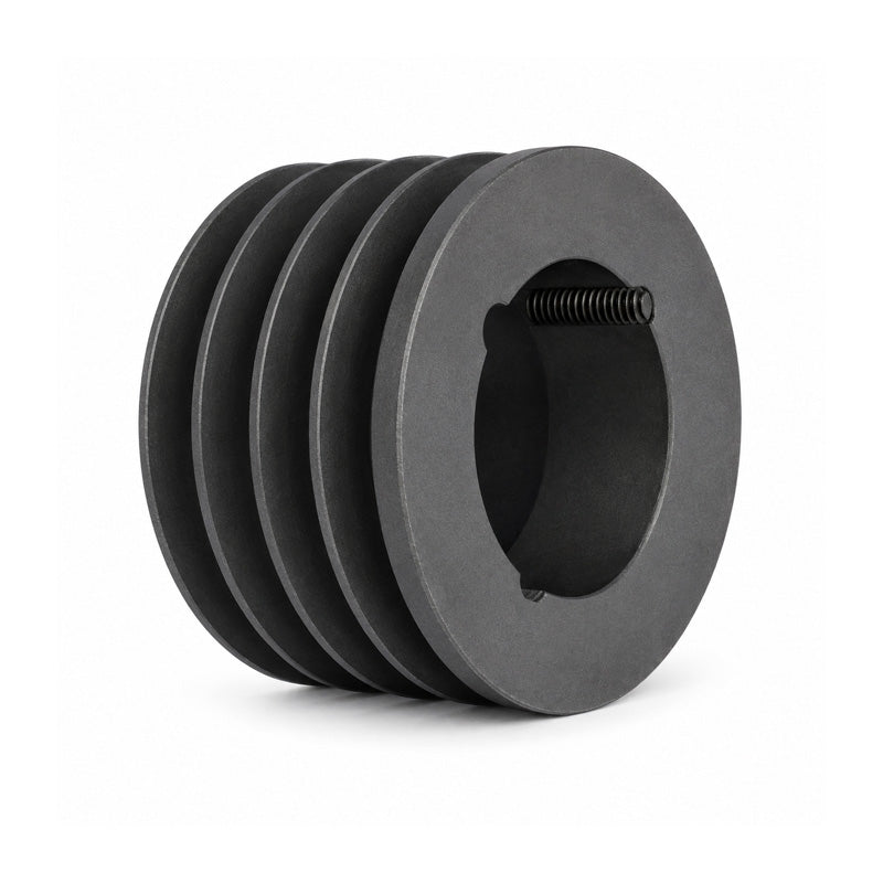 95X4SPZ 95mm Pitch Diameter SPZ Section Tapered Locking Bush Type Pulley with 4 Grooves (Bush not Incl.)