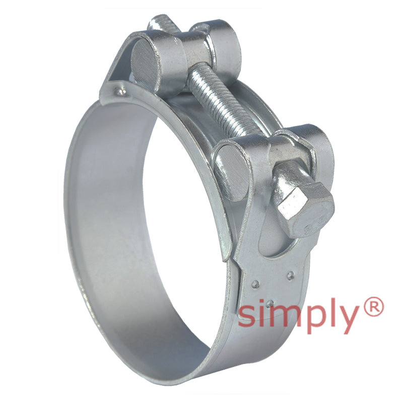 JSC039MS Zinc Plated Steel Jubilee Superclamp Clip Adjustment Range 36mm-39mm Band Width 20mm