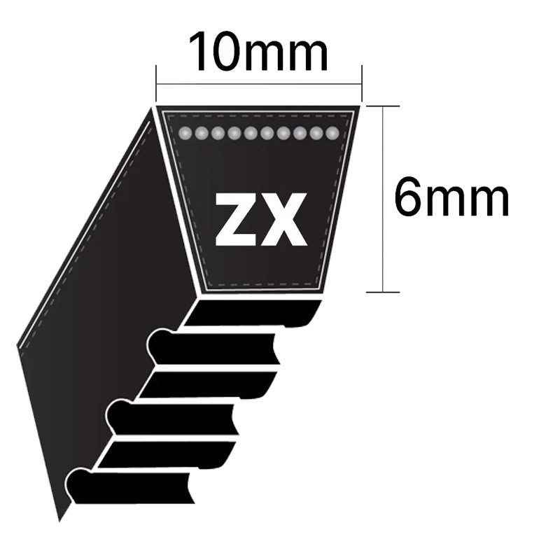 べぃ ZX54 Major Brand Torque Flex Narrow Profile Cogged V-Belt – Simply