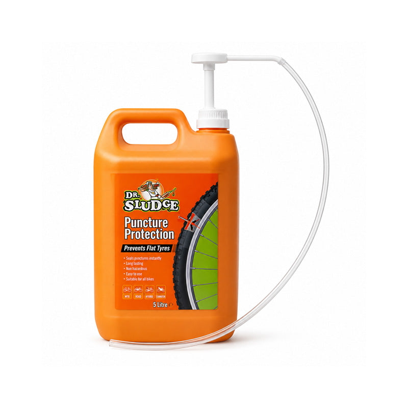 5 Litre Bottle of Dr Sludge Puncture Protection Sealant