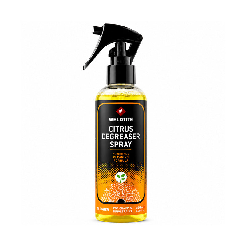 Weldtite Dirtwash Citrus Powerful Degreaser for Cycle/Chains/Gears 250ml Bottle