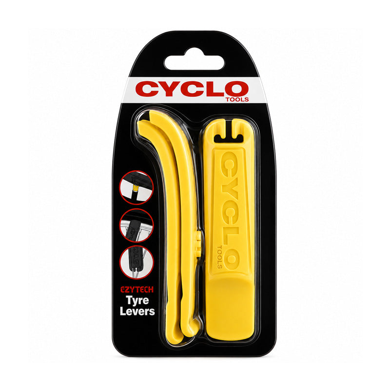 Set of 3 Extra Strong Ezytech Tyre Levers For Cycle Tyres